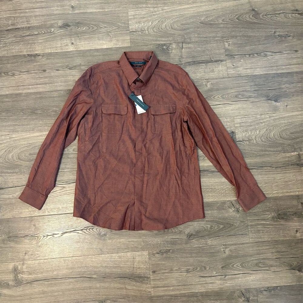 Perry Ellis Men's XL‎ 5 Long Sleeve Button-Up Shirt Casual New w/ Tags